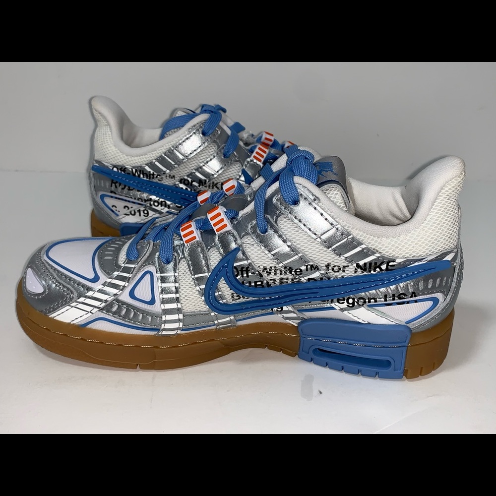 Nike Off White Dunk Ruber UNC Blue - Picture 6 of 11